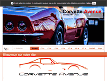 Tablet Screenshot of corvette-avenue.com